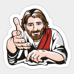 Jesus Sticker